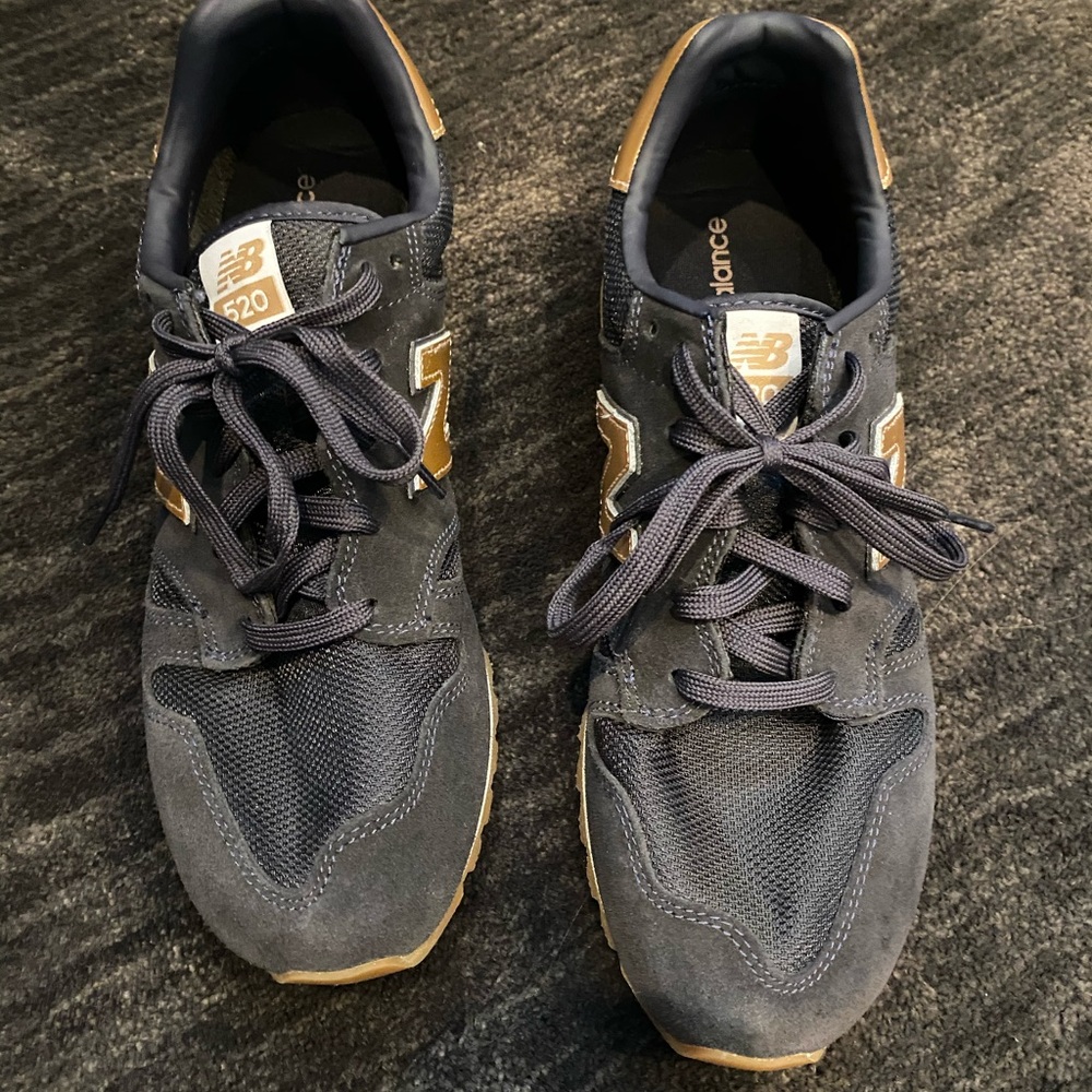 New Balance Navy/gold